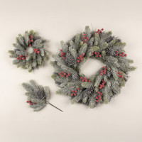 14.5" FROSTED PINE & BERRY PICK