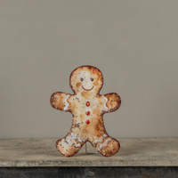 12.25" GINGERBREAD MAN METAL DUMMY BOARD