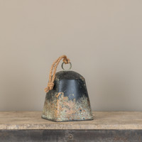9.5" AGED GOLD BELL
