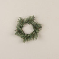 10" WINTER PINE CANDLE RING