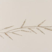 43" GOLD CRYSTAL ICICLE GARLAND