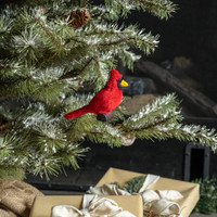 3.5" CARDINAL ORNAMENT