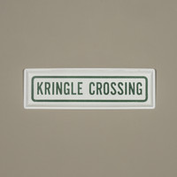 20" KRINGLE CROSSING SIGN