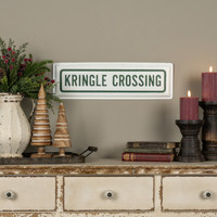 20" KRINGLE CROSSING SIGN