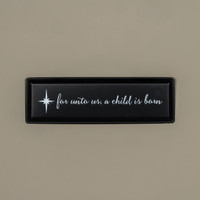 22" A CHILD IS BORN SIGN