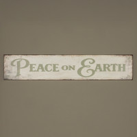 48.5" PEACE ON EARTH SIGN