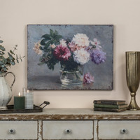 24" FRESH CUT FLOWER ARRANGEMENT PRINT