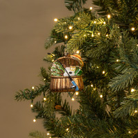 FISHING BASKET ORNAMENT