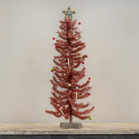25" PINK FESTIVE TREE