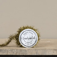 6' GOLD VINTAGE TINSEL GARLAND