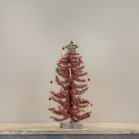 18" PINK FESTIVE TREE