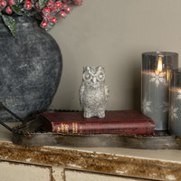 GLITTERY SMALL OWL
