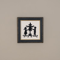 12" SCARECROW EMBROIDERED SIGN
