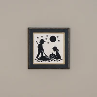12" AUTUMN NIGHTS EMBROIDERED SIGN