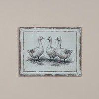 20" DUCK TRIO PRINT