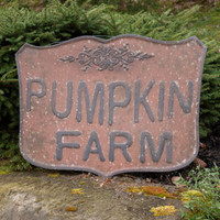 PUMPKIN FARM CREST SIGN
