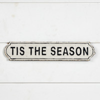 19.5" TIS THE SEASON SIGN
