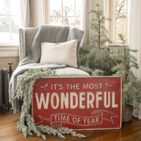 28" WONDERFUL SIGN