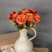 19" SUNSET DRIED ROSE SPRAY