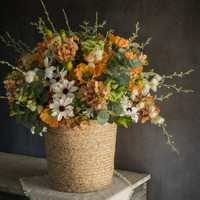 25" CREAM BLACK-EYED-SUSAN STEM