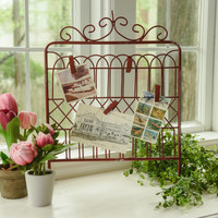 18" RED TABLETOP GATE