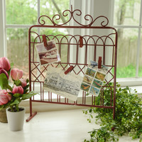 18" RED TABLETOP GATE