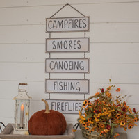 CAMPFIRES SIGN