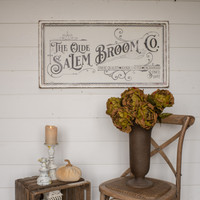 SALEM BROOM CO. SIGN