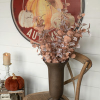 34" TAN & GREEN EUCALYPTUS SPRAY