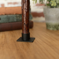 BLACK METAL TAPER HOLDER SMALL