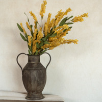 33" MUSTARD LAVENDER SPRAY