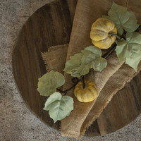 22" GREEN PUMPKIN VINE