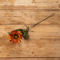 28" BURGUNDY SUNFLOWER STEM