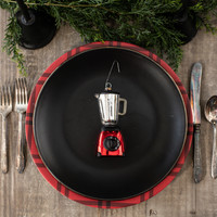 5" RED BLENDER ORNAMENT