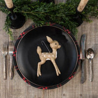 6.75" STANDING FAWN ORNAMENT