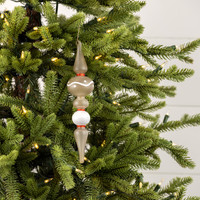 9" DOTTED FINIAL ORNAMENT