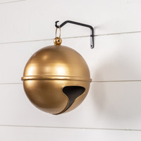 9" GOLD SLEIGH BELL