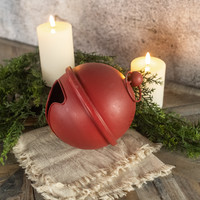 6.75" RED SLEIGH BELL