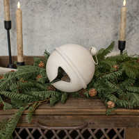 6.75" WHITE SLEIGH BELL