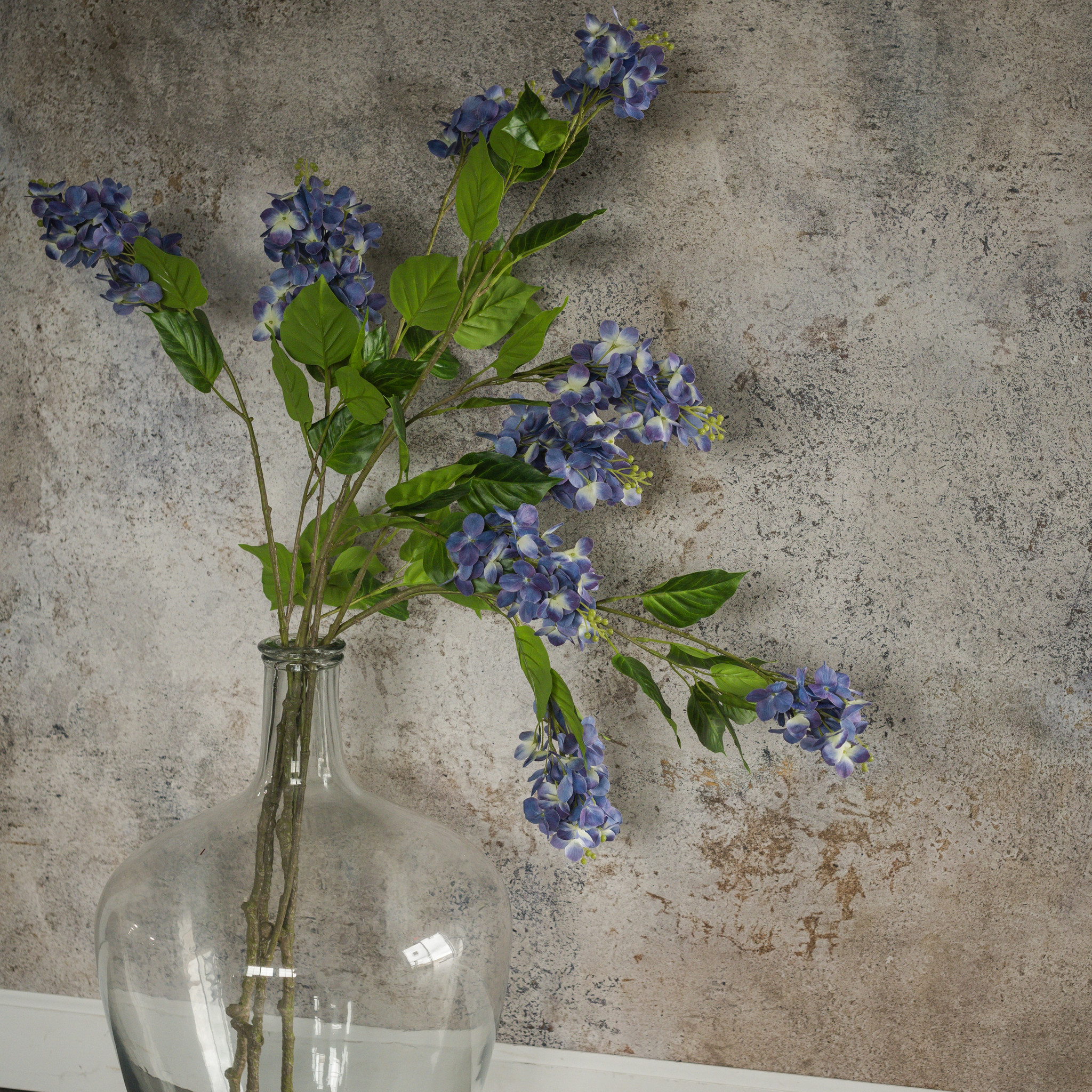 Cream & Purple Cone Hydrangea Spray, 45", photo 2 of 5