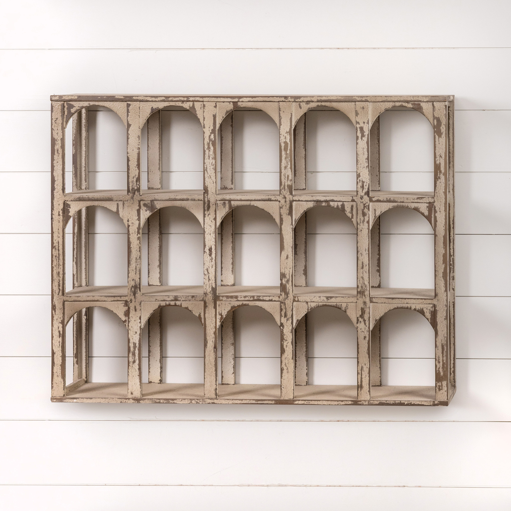 White Hanging Cubbies, 42.5"