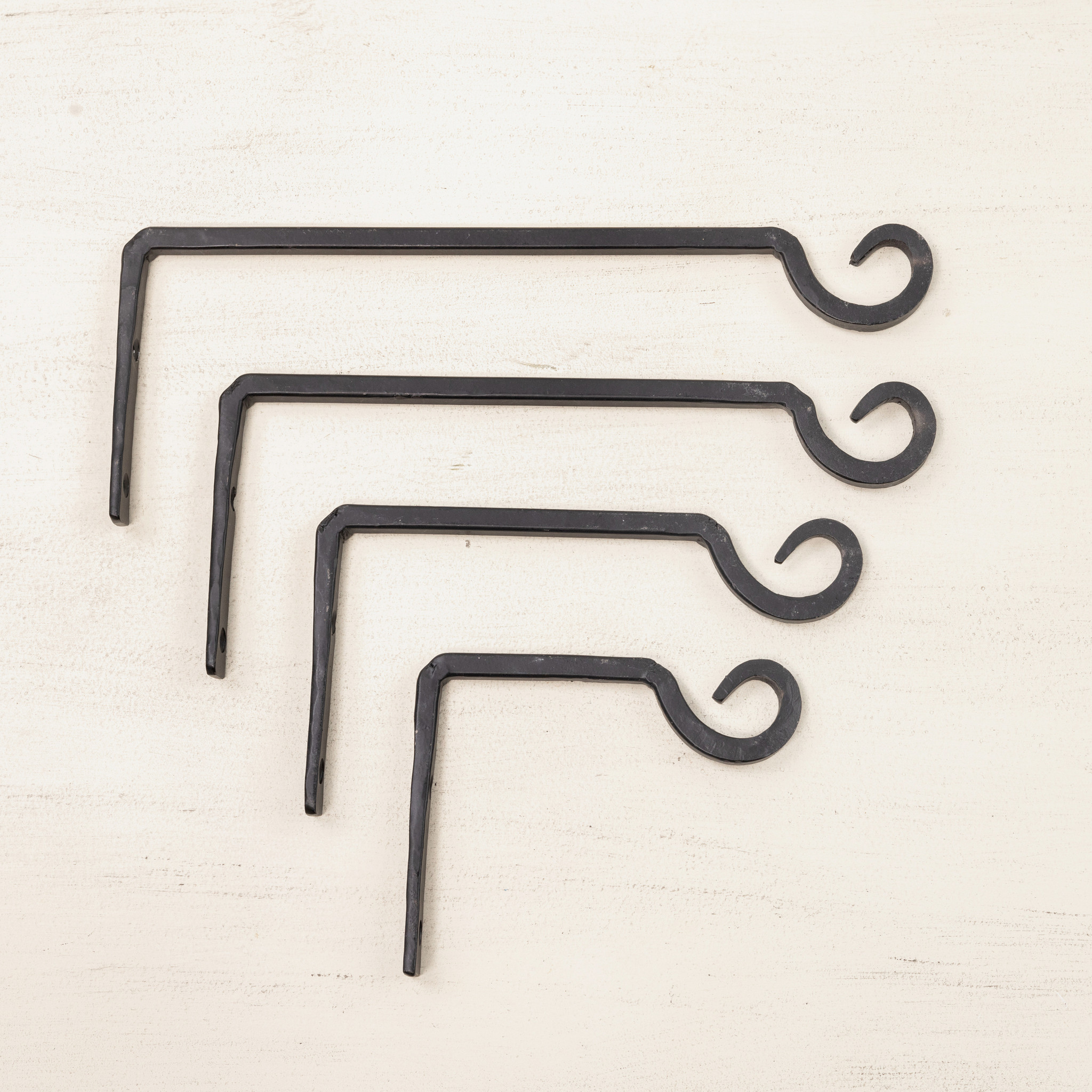 Black Utility Hook, 11"