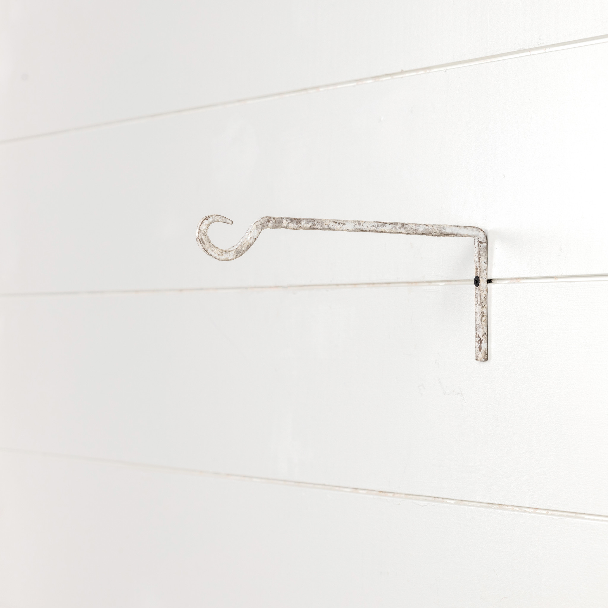 White Utility Hook, 9.5"