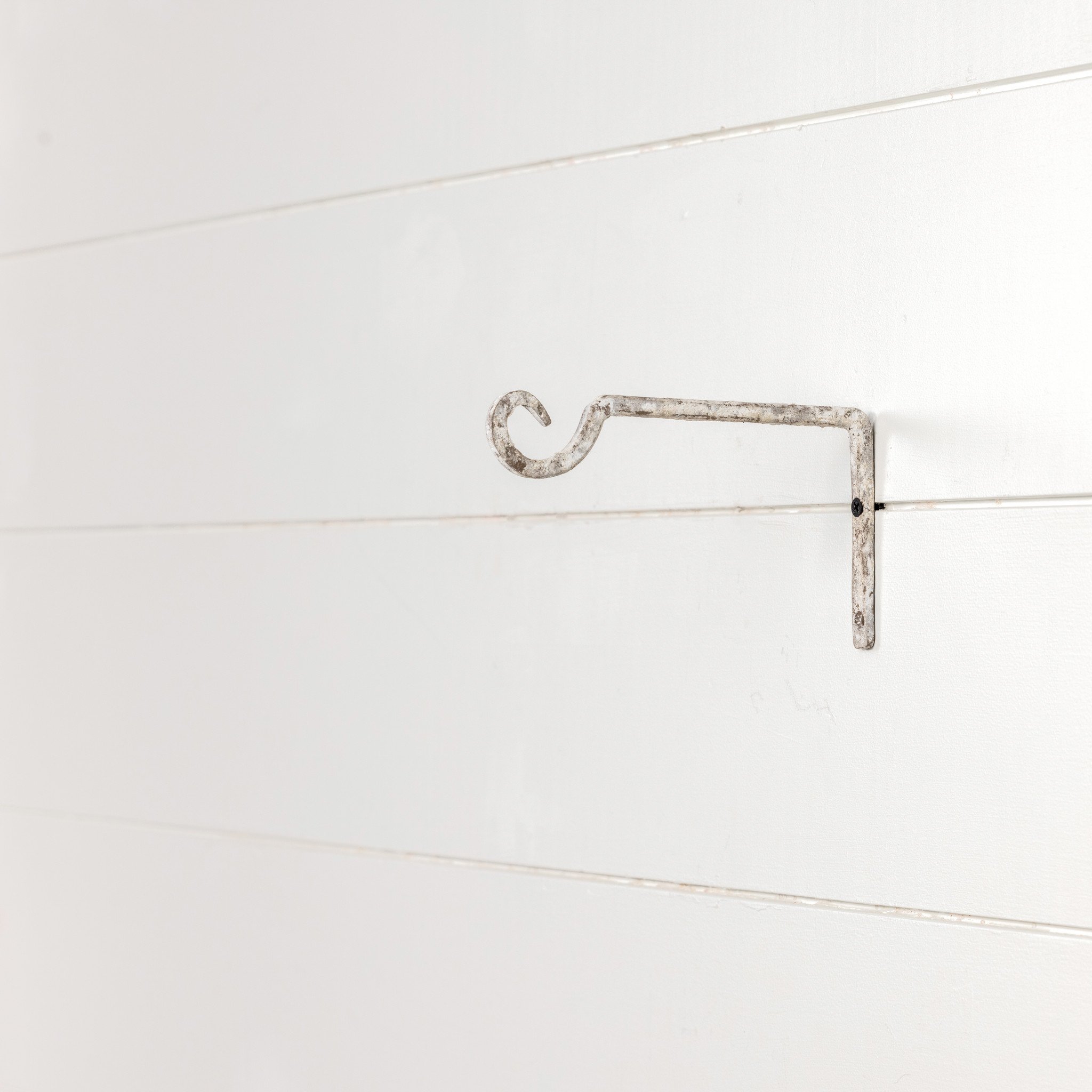 White Utility Hook, 7.25"