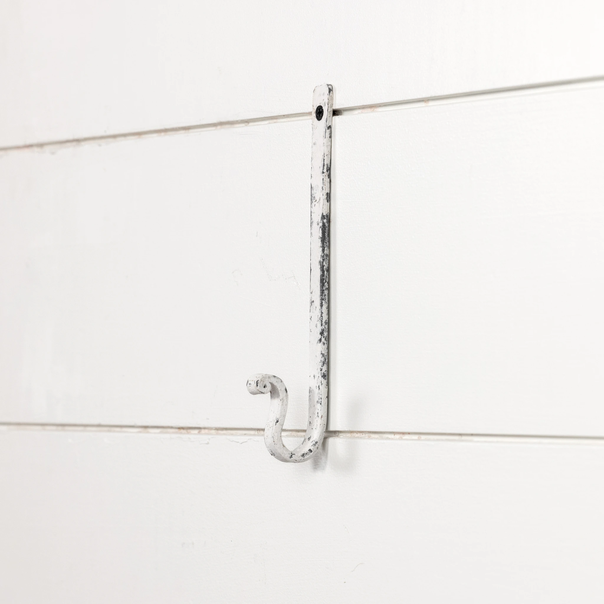 White Fortified Hook, 8"