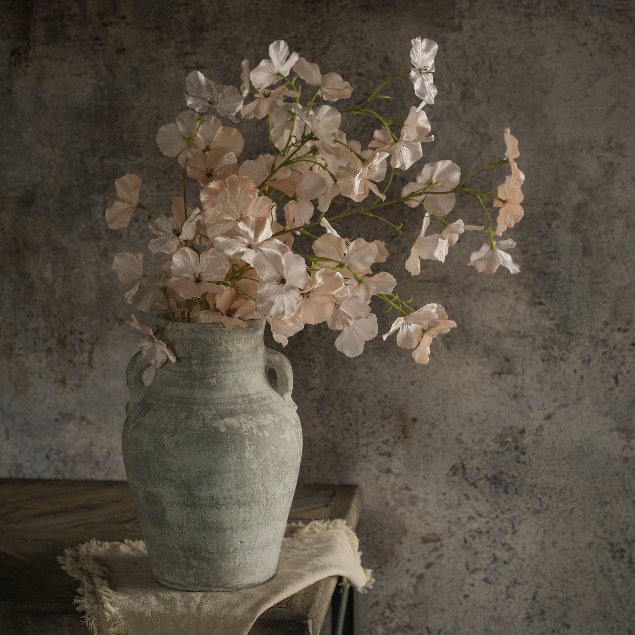 Pale Pink Apple Blossom Spray, 40", photo 2 of 5