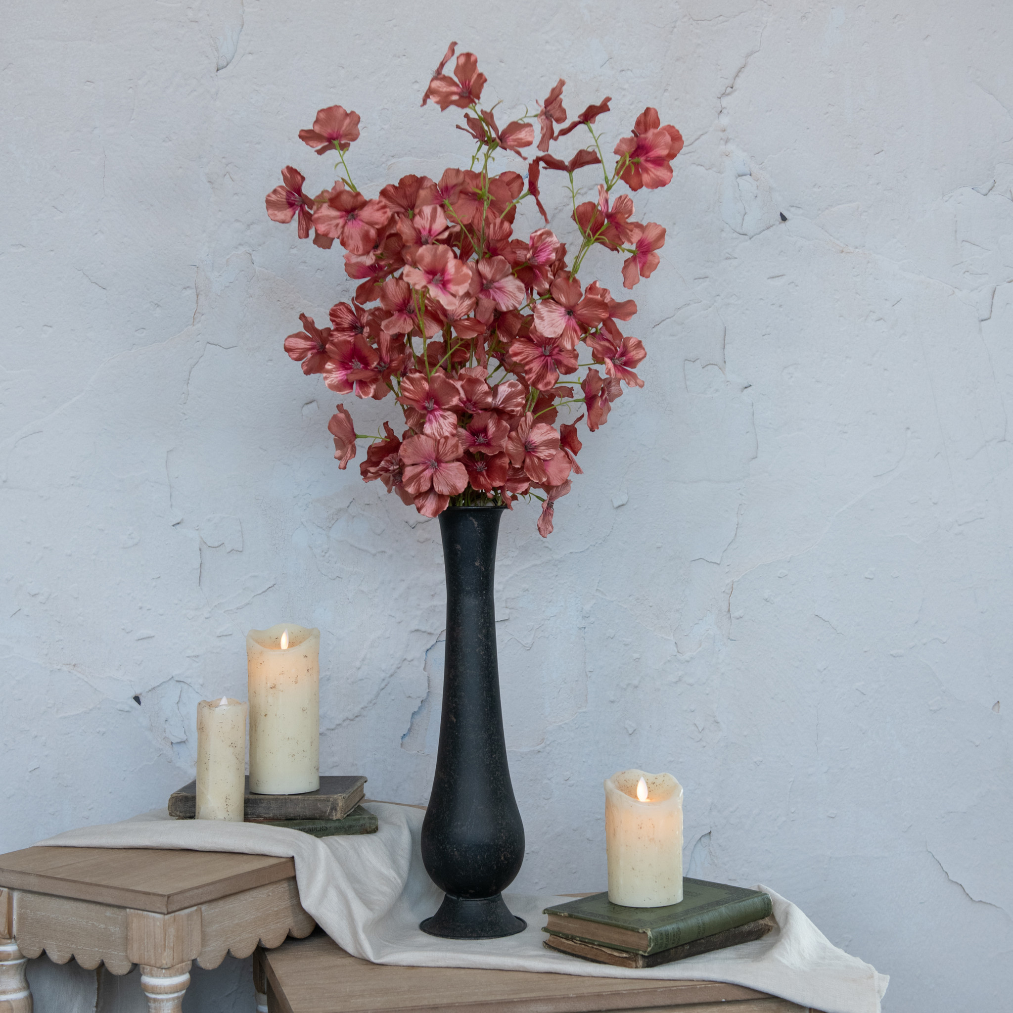 Mauve Apple Blossom Spray, 40", photo 4 of 5