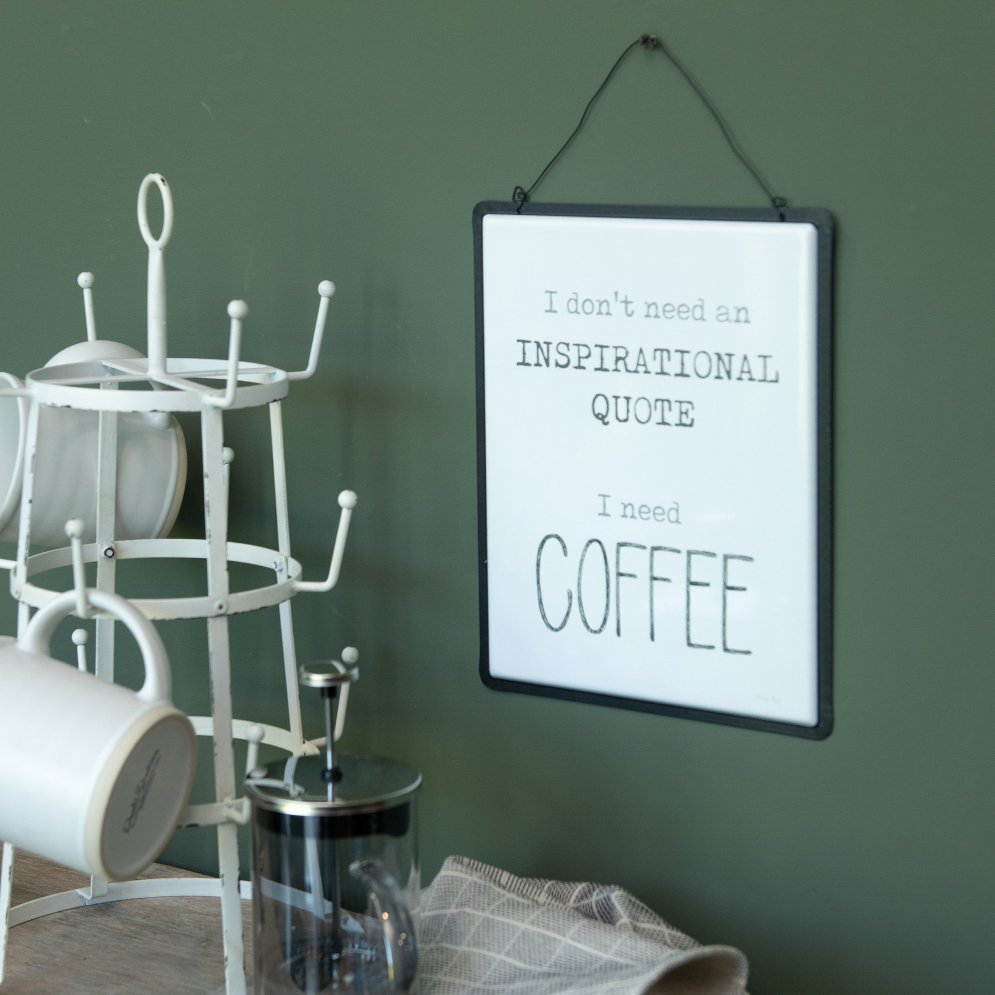 I Need Coffee Sign