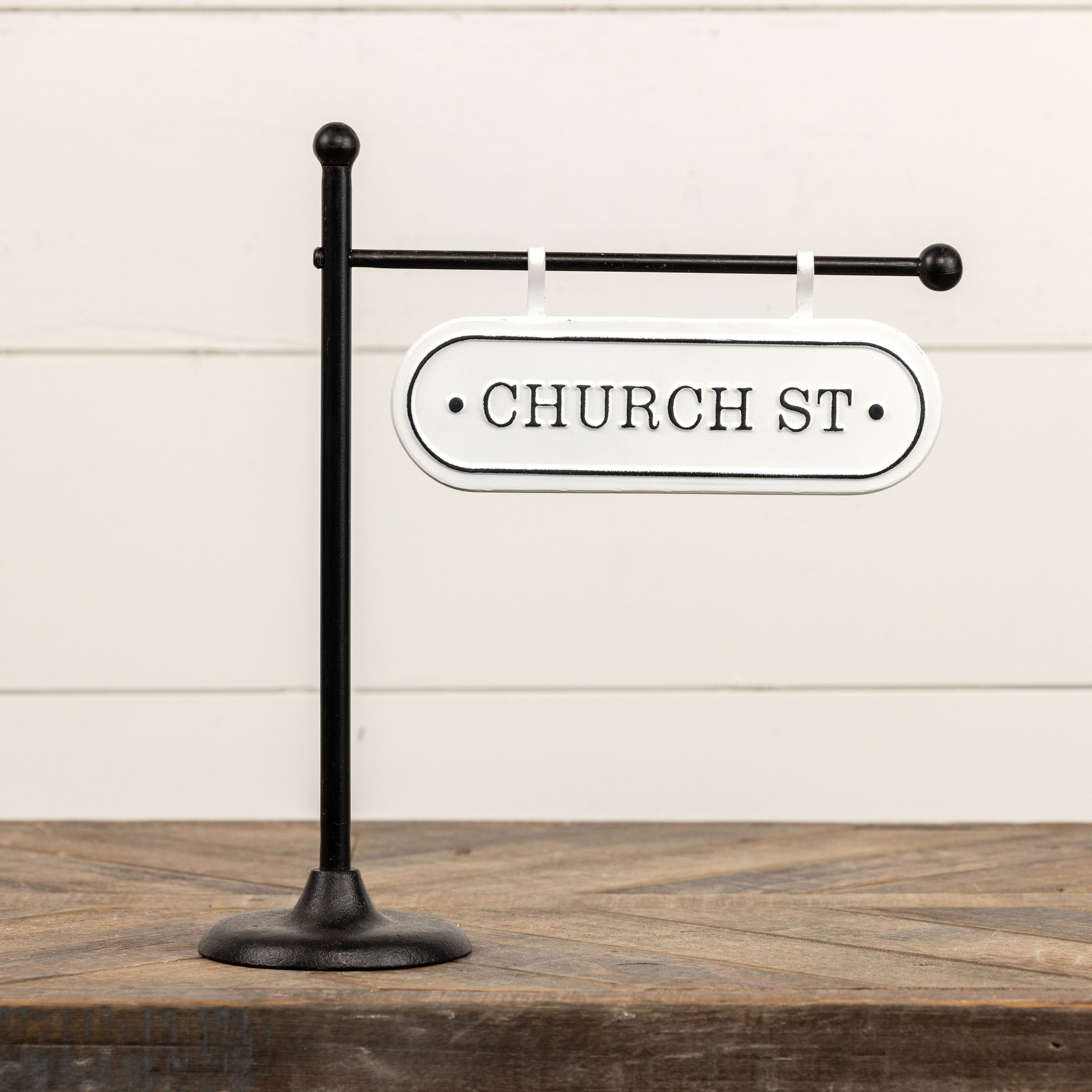 Church St Standing Sign