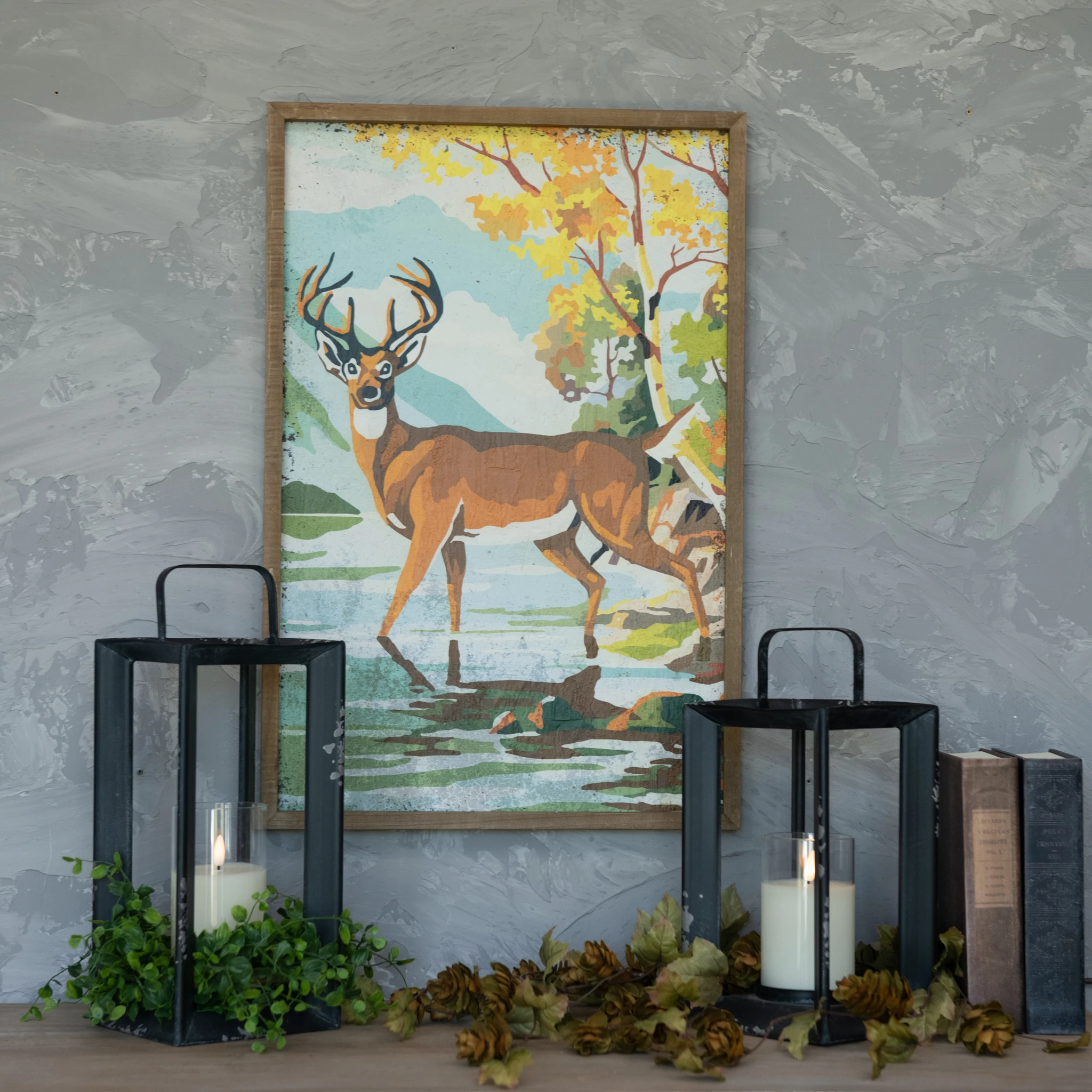 Deer by the Water Paint by Number Print, 24", photo 2 of 2